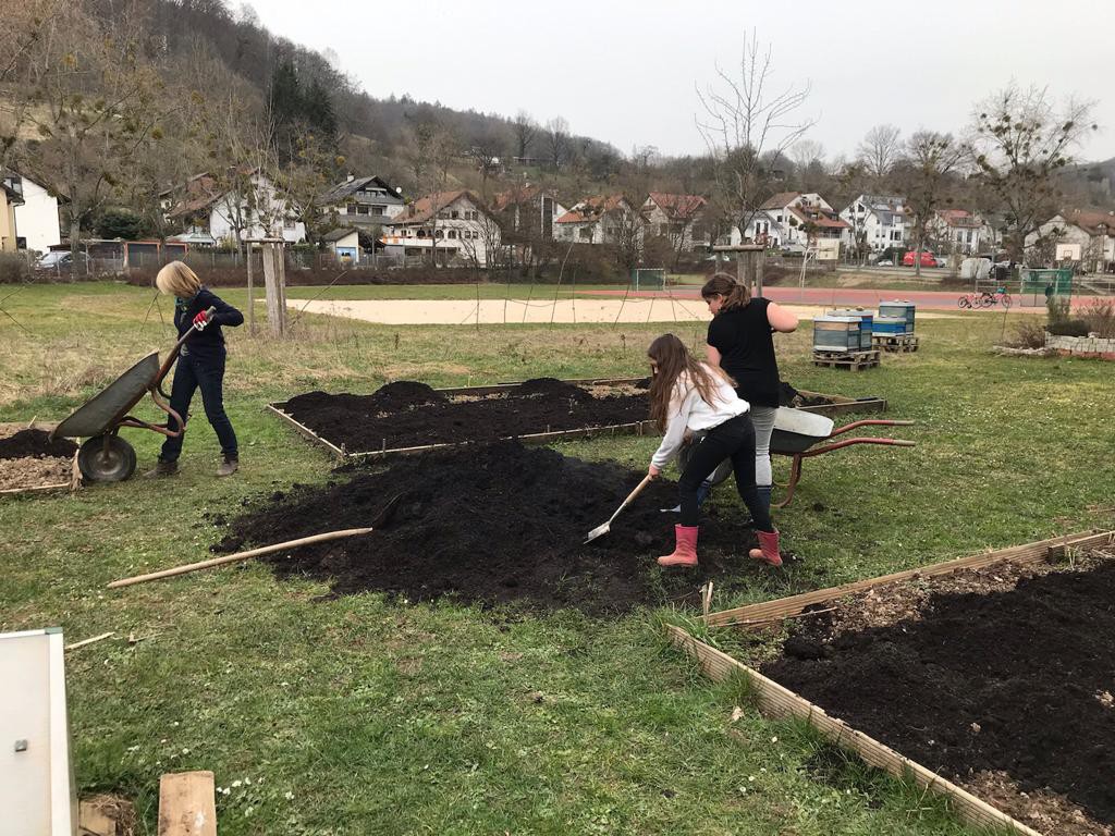 Arbeiten im Garten